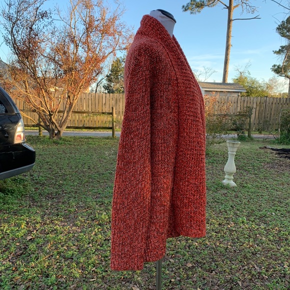 New Directions Open Front Knit Cardigan Size L - Picture 2 of 5